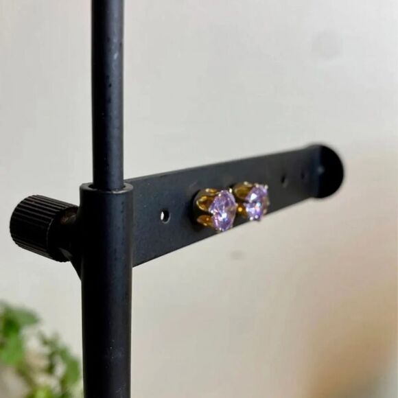 Pink Diamond Earrings - Picture 4 of 6